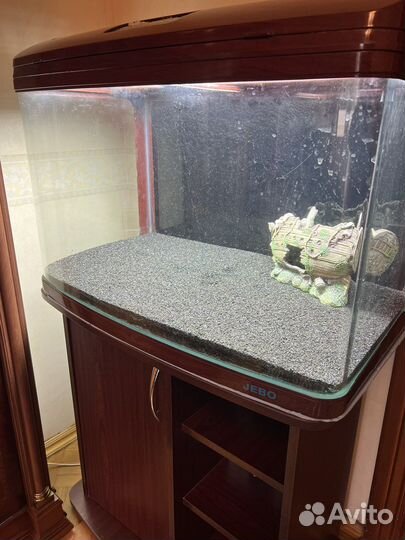 Аквариум jebo r375 с тумбой