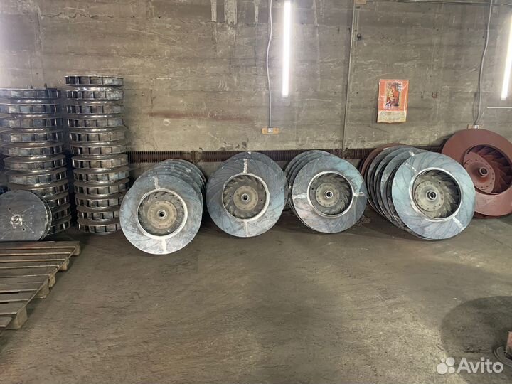 Рабочие колеса для дымососов