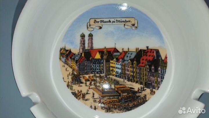 Пепельница фарфоровая Мюнхен Германия