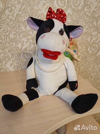 Игрушка мягкая игрушка Корова Буренка музыкальная