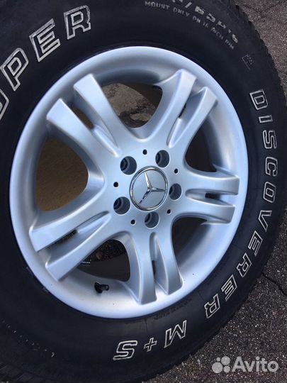 Литые диски r16 на mercedes