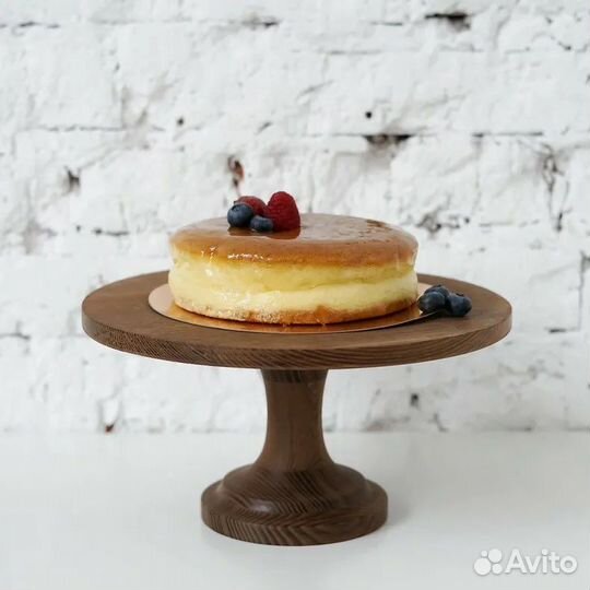 Тортовница из дерева