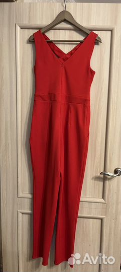 Комбинезон женский красный