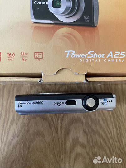 Компактный фотоаппарат canon powershot A2500