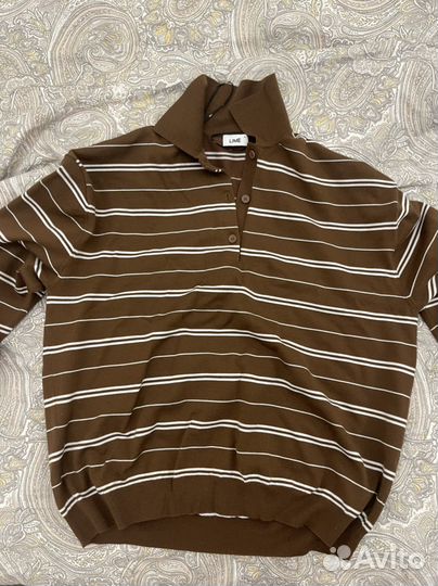 Свитер поло lime