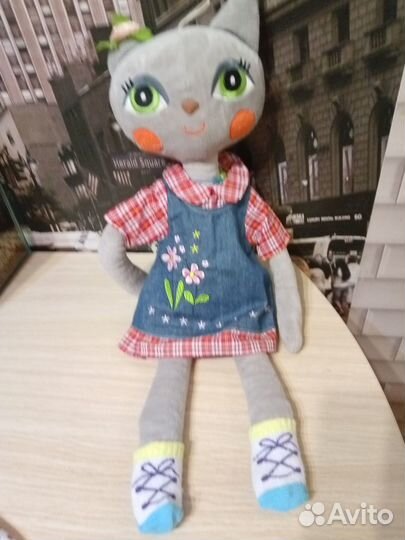 Мягкая игрушка кошка