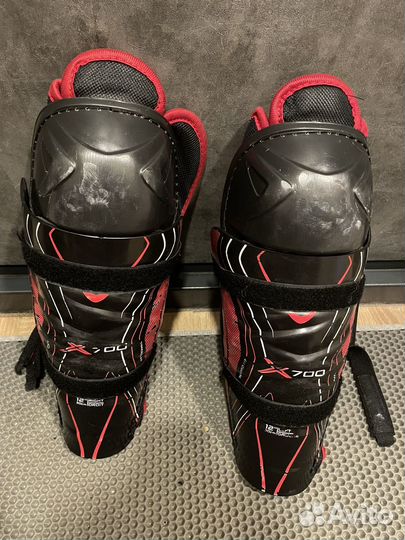 Щитки хоккейные bauer vapor x700,12 размер 30см