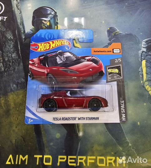 Hot Wheels Tesla Roadster