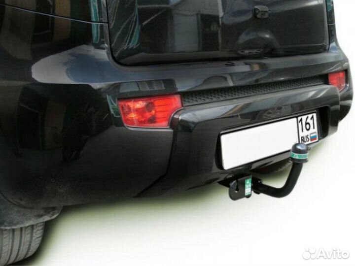 Фаркоп установка тсу Kia Soul I, 2008-2011 Leader