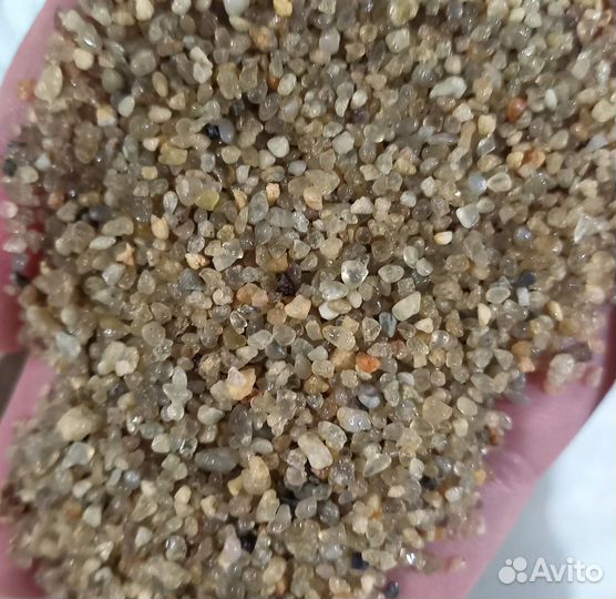 Аквариумный грунт для рыб калиброванный натуральны