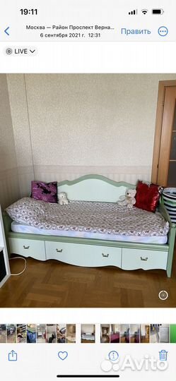 Кровать для девочки подростка