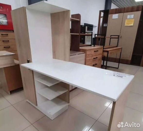 Компьютерный стол Бейсик дуб сонома