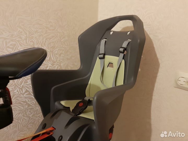Детское кресло для велосипеда, на багажник