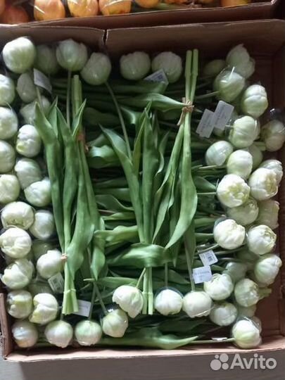 Искусственные цветы тюльпаны