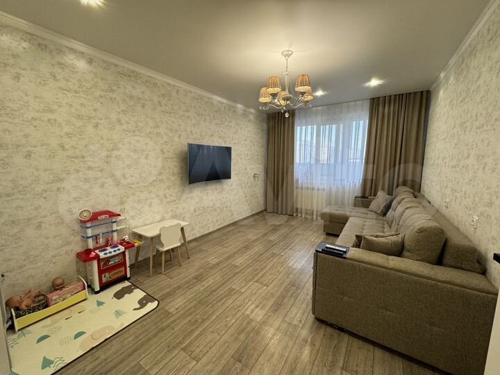 2-к. квартира, 57,1 м², 4/10 эт.