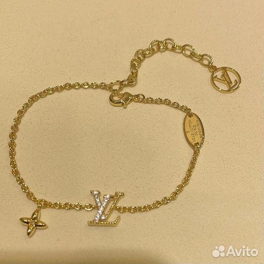 Браслет louis vuitton тонкий