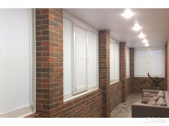 Рулонные кассетные шторы блекаут U183