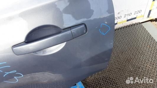 Дверь задняя левая nissan qashqai J10 (OML13FG01)