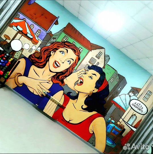 Граффити,роспись стен, аэрография