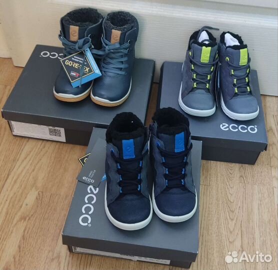 Новые ботинки Ecco р. 24, 25, 26
