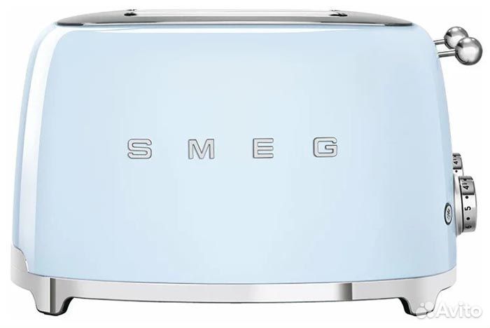 Тостер Smeg TSF03pbeu, пастельный голубой