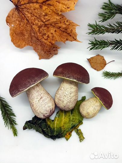 Ватная игрушка гриб Боровик