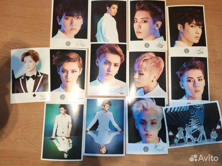 Карточки EXO