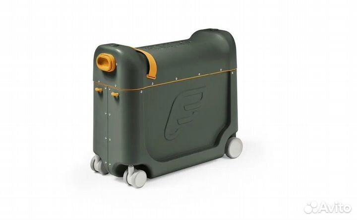 Чемодан-тpансфopmep Stokke JetKids BedBox Olivе