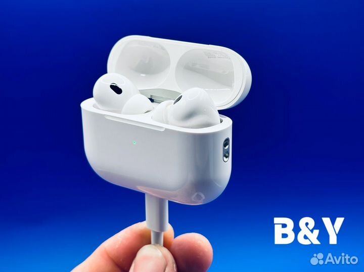 Наушники AirPods PRO 2/2/3/PROгарантия+чехол