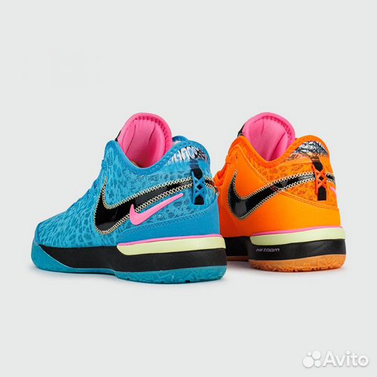 Баскетбольные Nike Zoom LeBron nxxt Gen EP Blue Or