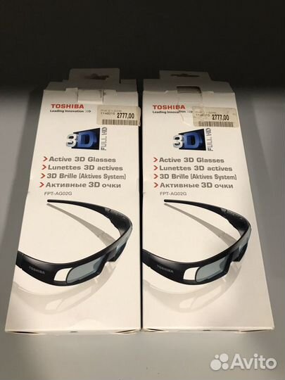 3D очки Toshiba FPT-AG02G