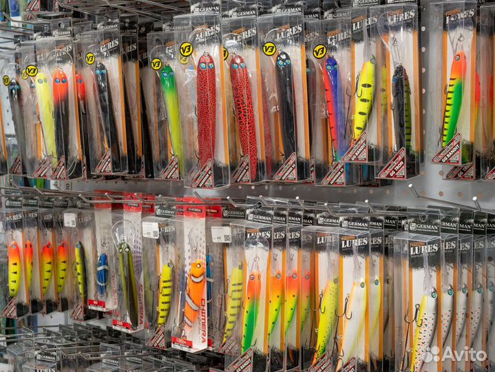 Троллинговые воблеры German, Chimera, Halco и др