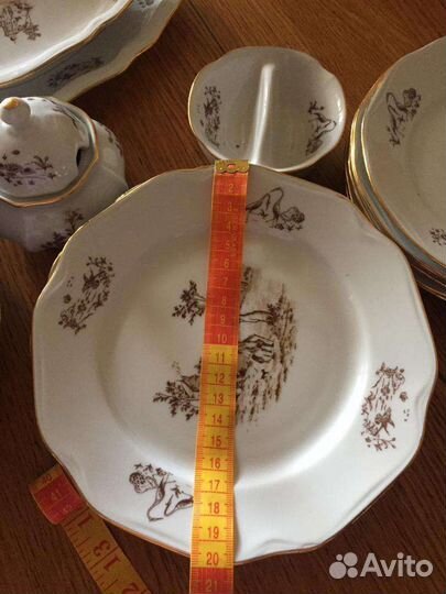 Сервиз столовый Янтарный берег. Чехия