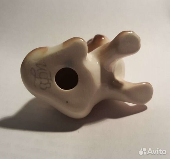 Скульптура ифз Котенок Парамоша сиамский, фарфор