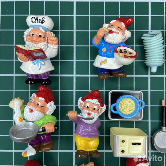 Киндер серия Гномы на кухне