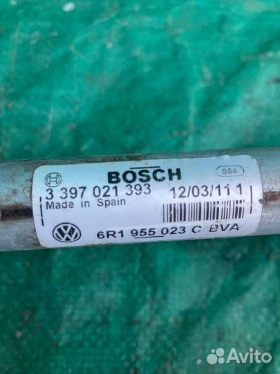 Трапеция стеклоочистителей Volkswagen Polo Поло