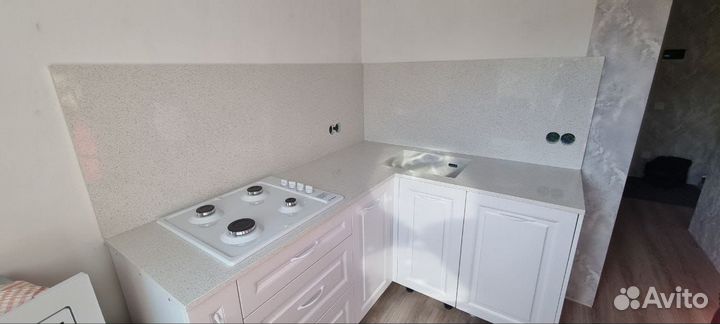 Столешница из искусственного камня с замером