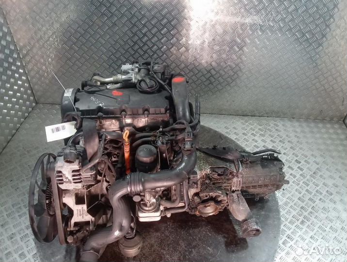 Двигатель BPZ Skoda Superb (06-08) +МКПП