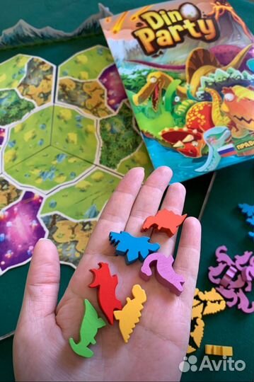 Настольная игра Dino party (Дино пати)