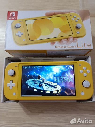 Новый прошит Nintendo switch lite 128гб