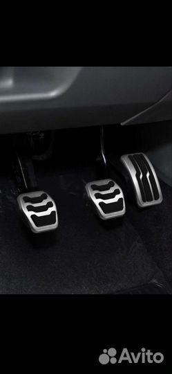 Накладки на педали на Ford focus 3