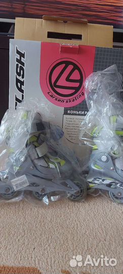 Роликовые коньки детские раздвижные