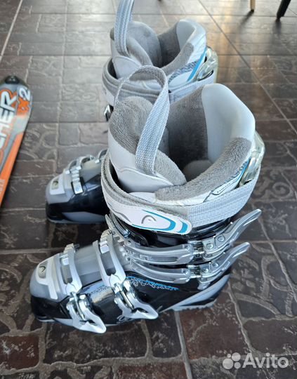 Горные лыжи комплект женский