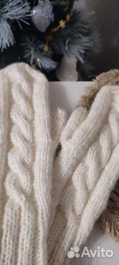 Варежки ручной работы