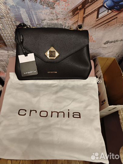 Сумка натуральная кожа Cromia оригинал