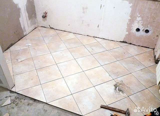 Плиточник, укладка плитки, кафель, керамогранит