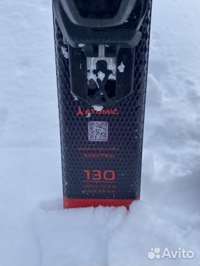 Горные лыжи atomic redster J2 130