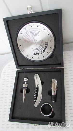 Набор для вина с пропорциями коктейлей