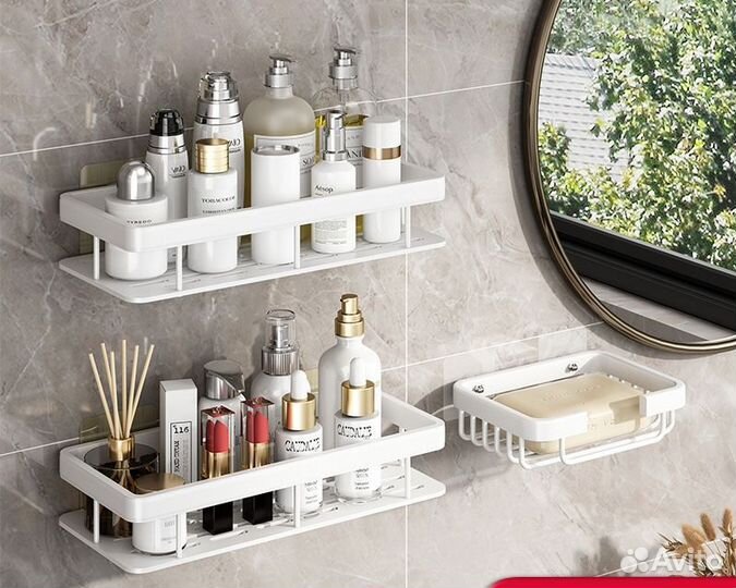 Набор полок с мыльницей Danle