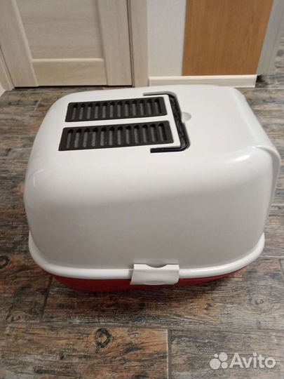 Кошачий лоток закрытый